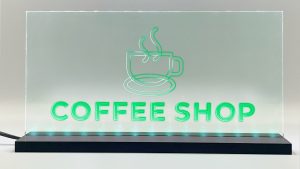 Enseigne signaletique lumineuse LED « Coffee Shop » Basic