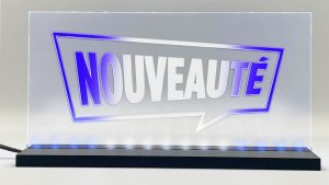 Enseigne lumineuse LED « Nouveaute » Basic+