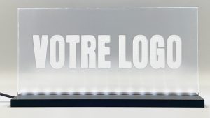 enseigne signalétique LED personnalisée avec VOTRE LOGO Basic Pro